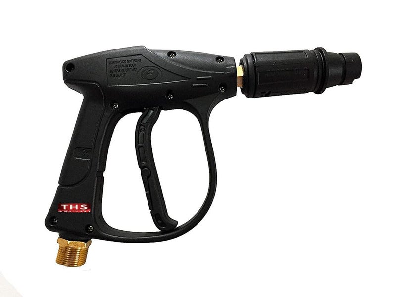 THS Heavy Duty Universal Pressure Washer GunNozzle with Lock for Car Washing MultiMode Washer Gun SIZE M22 Threaded - Image 1