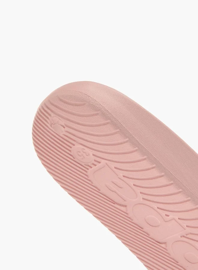 Kappa Girls' Logo Print Slip-On Slides