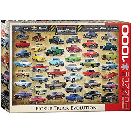 EuroGraphics Pickup Truck Evolution Jigsaw Puzzle (1000-Piece) - Image 1