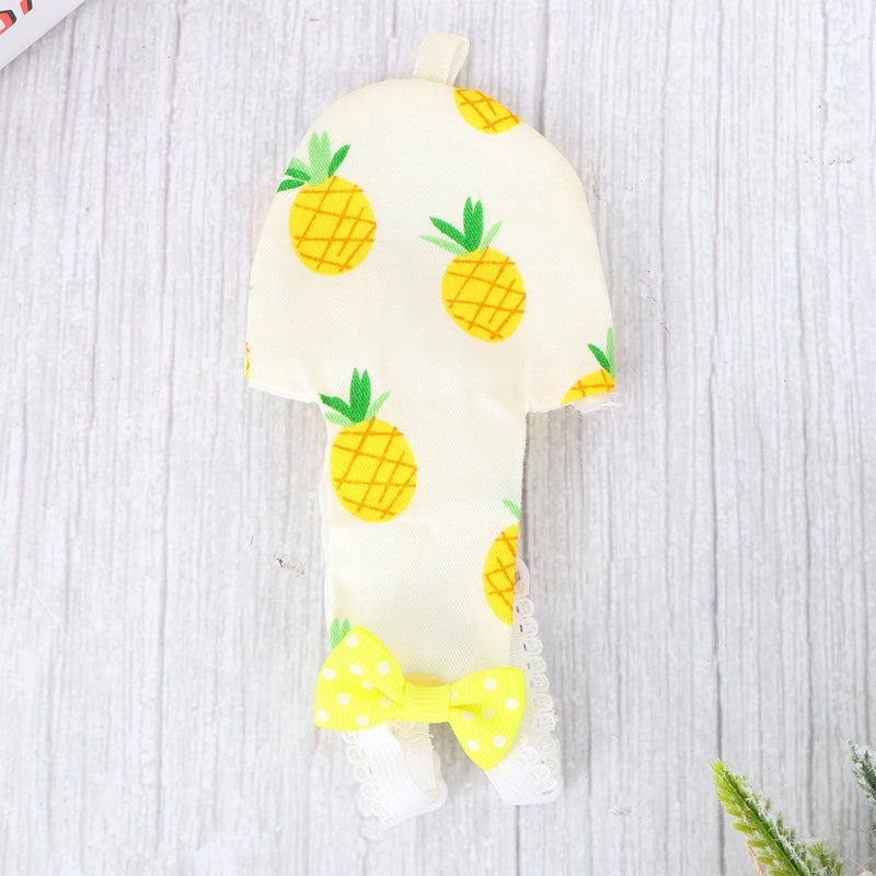 Parrot Bird Clothes Bird Diaper Parrot Flight Suit Bird Clothes Supplies (Pineapple XS) - Image 3