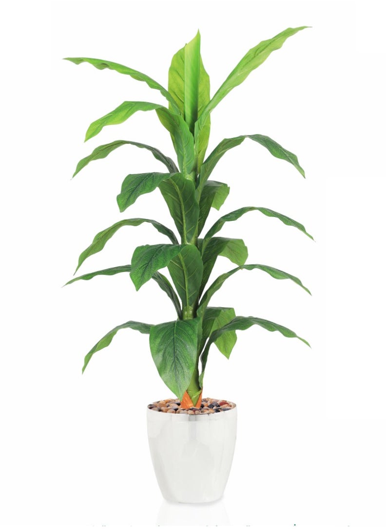 Alrassi 130 cm Artificial Tree with Natural-Looking Design - A Beautiful Touch for Indoor Decoration  - Image 1