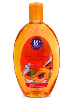 BC & CARE Papaya Facial Cleanser: Anti-Bacterial Formula, Deep Cleansing & Skin Toning Solution, Diminishes Dark Spots, Specially Formulated Makeup Remover - 225ml  - Image 1