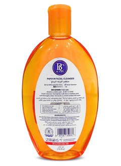 BC & CARE Papaya Facial Cleanser: Anti-Bacterial Formula, Deep Cleansing & Skin Toning Solution, Diminishes Dark Spots, Specially Formulated Makeup Remover - 225ml  - Image 4