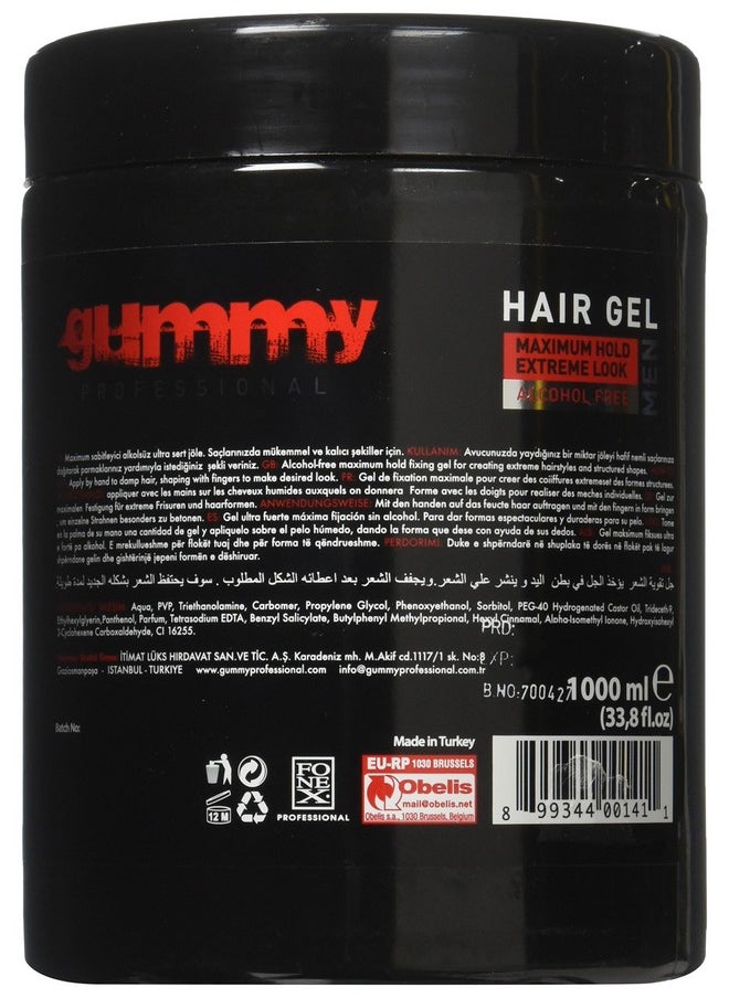 Alcohol Free Hair Gel Red 33.81 Ounce 1000 Ml - pzsku/Z5781437690FB03286D46Z/45/_/1721026700/009faa20-fac3-438f-94ae-b7c15f8f7ce7