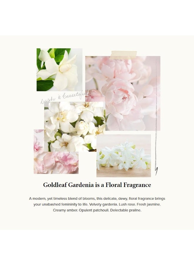 Thymes Hand Lotion Gold Pump - 8.25 Fl Oz - Goldleaf Gardenia - Image 2