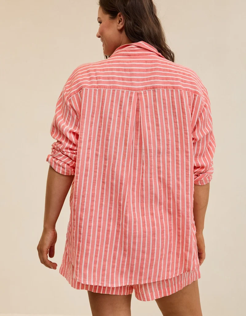 Aerie  Aerie Day-Off Cover Up Shirt for Women | Best Price UAE