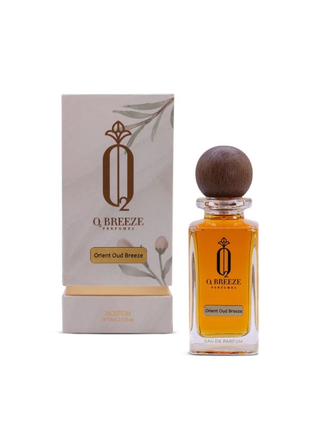 BREEZE PERFUMES عطر أورينت عود بريز 75 مل للرجال والنساء | عطر عربي طويل الأمد | رائحة فاخرة قوية - Image 3