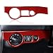BRMYL Car Headlight Switch Control Cover Decals for 20152023 Dodge Challenger Accessories Carbon Fiber Stickers - Image 2