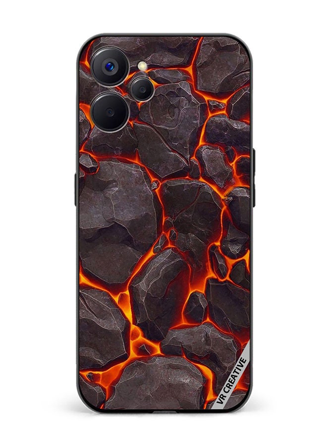 VR CREATIVE Protective Case Cover For Realme 10 5G Mattle Paint Texture Design Multicolour - Image 1