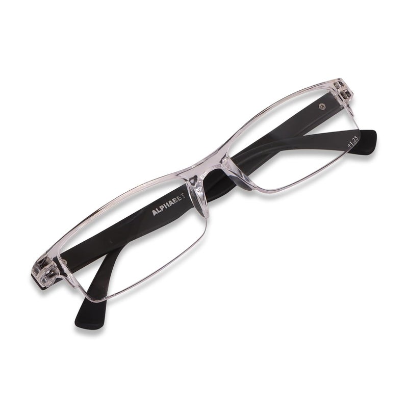 Freddy half rim Rim reading glasses for Men and women combo - Image 3