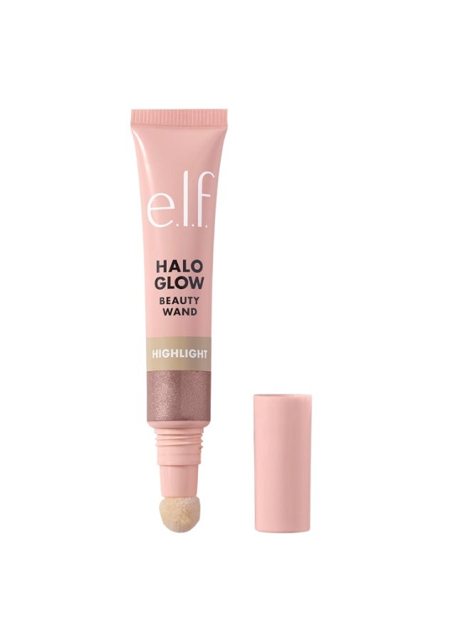 إلف e.l.f. قلم إضاءة "Halo Glow" للجمال، قلم إضاءة سائل لبشرة متألقة ومشرقة، بتركيبة قابلة للبناء، نباتي ولم يُختبر على الحيوانات، درجة "Rose Quartz" (10 غرام) - Image 1