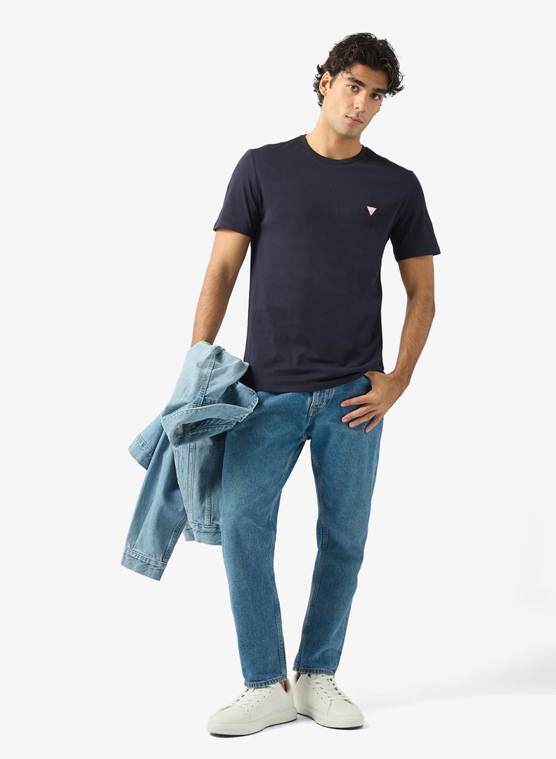 GUESS Crew Neck Short Sleeve T-Shirt - Image 4