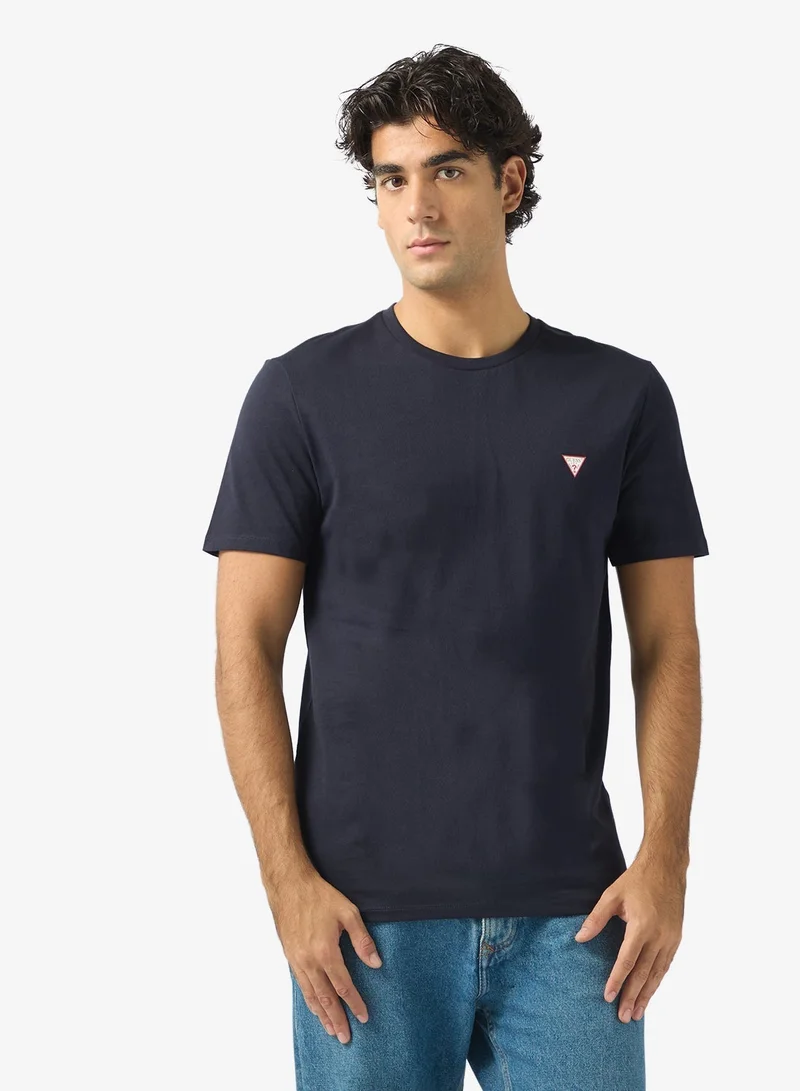 GUESS Crew Neck Short Sleeve T-Shirt