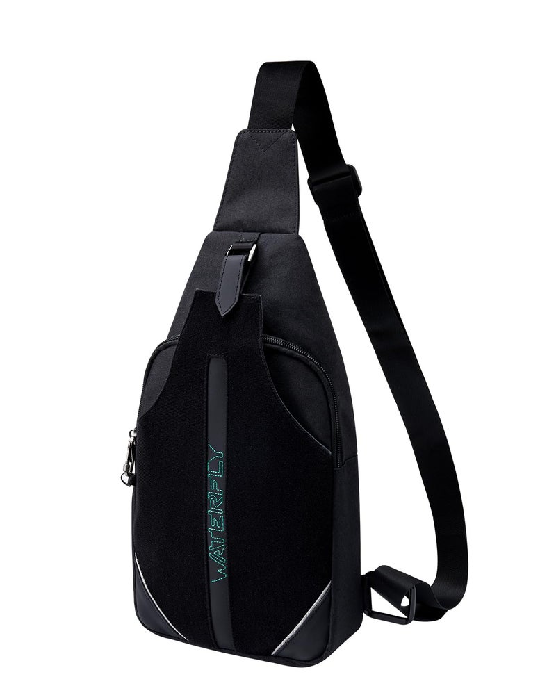 WATERFLY Medium Crossbody Sling Backpack Anti Theft Backpack for Traveling Chest Shoulder Bag - Image 1