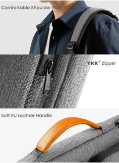 Tomtoc Defender-A42 Laptop Shoulder Bag for 14-inch MacBook Pro M3/M2/M1 Pro/Max 2023-2021, 13.5-14.4 Surface Laptop Studio/5/4/3, Surface Book 3/2/1, 360 Protective Case Fit Asus VivoBook/ZenBook 14  - Image 4