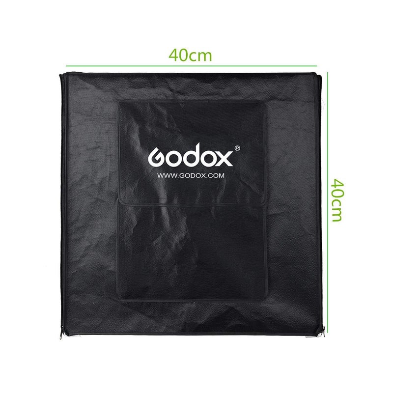 Godox LSD40 Mini Photography Studio Lighting Tent, 5800K Double LED Light Boards Studio Box for Photography Shooting (16 x 16 x16 inch) - Image 2