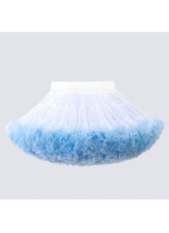 Generic European And American Christmas Children's Wear Women's Short Soft Veil Breathable Tutu Princess Skirt Children's Mesh Veil Puff Skirt Women's Pleated Skirt 