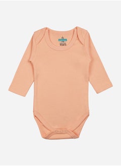 Babies Basic Pack of 3 - Solid Long Sleeves Bodysuit by Styli  - Image 5