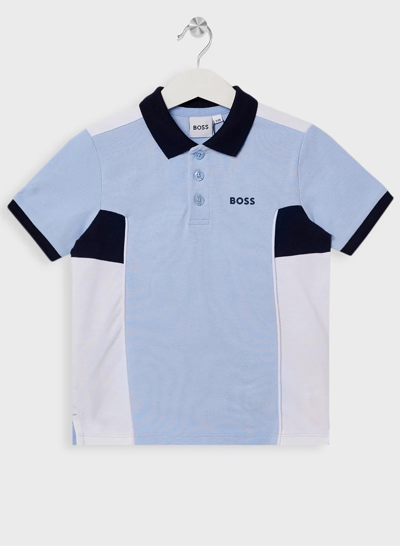 BOSS Kids Logo Polo