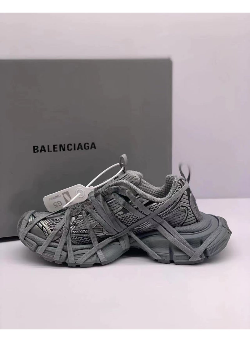 بالينكياجا Balenciaga اتجاهات الموضة مريحة أسفل أبي أحذية سميكة - Image 3