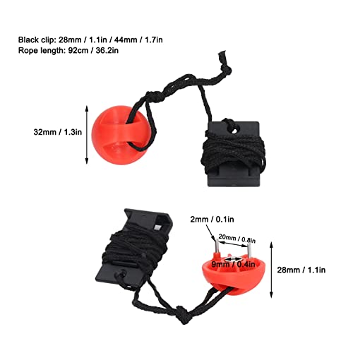 ciciglow Treadmill Magnetic Key Replacement,Easy to Use,Universal Safety Treadmill Key for, - Image 3