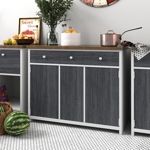 WESTICK Wood Contact Paper Peel and Stick Countertops Waterproof Black Wood Look Contact Paper for Cabinets Drawers Removable Table Dark Wooden Wallpaper Peel and Stick Vinyl Countertop 12" x 78" - Image 5