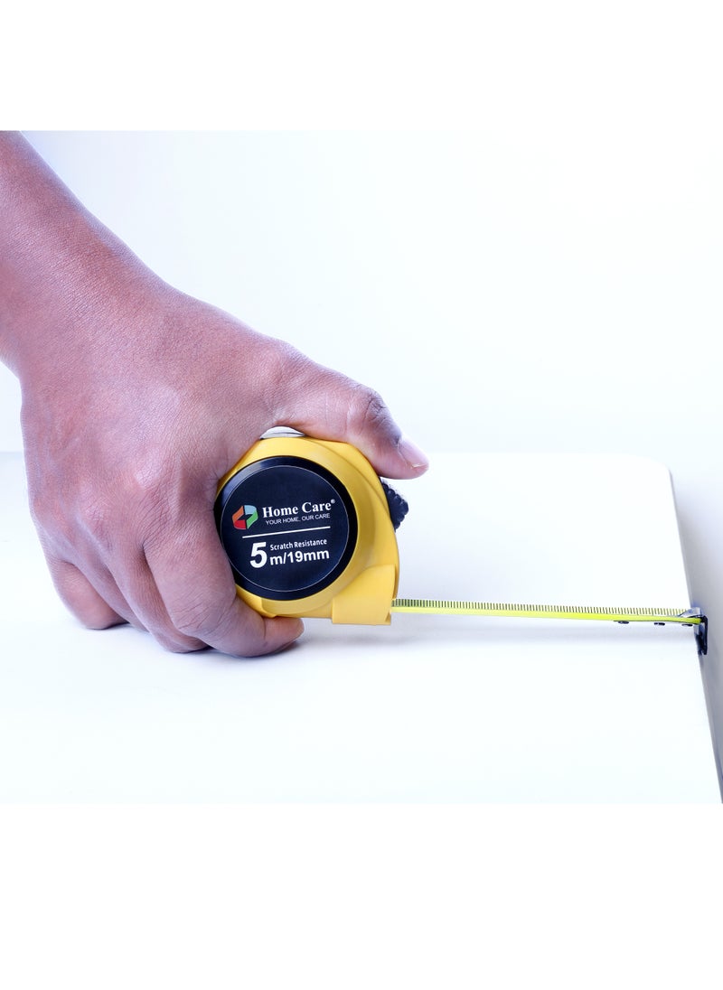 Home Care - Heavy Duty Auto Lock Steel Measure Tape  5 Meter - Image 1