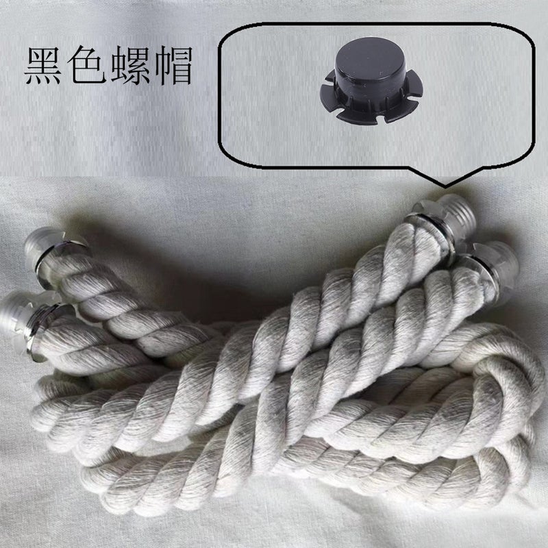 Factory Hemp Rope Portable Belt Soft And Hard Rope Bag Accessories Beach Bag Variety Diy Woven Hemp Rope Bag Buckle Accessories - Image 1