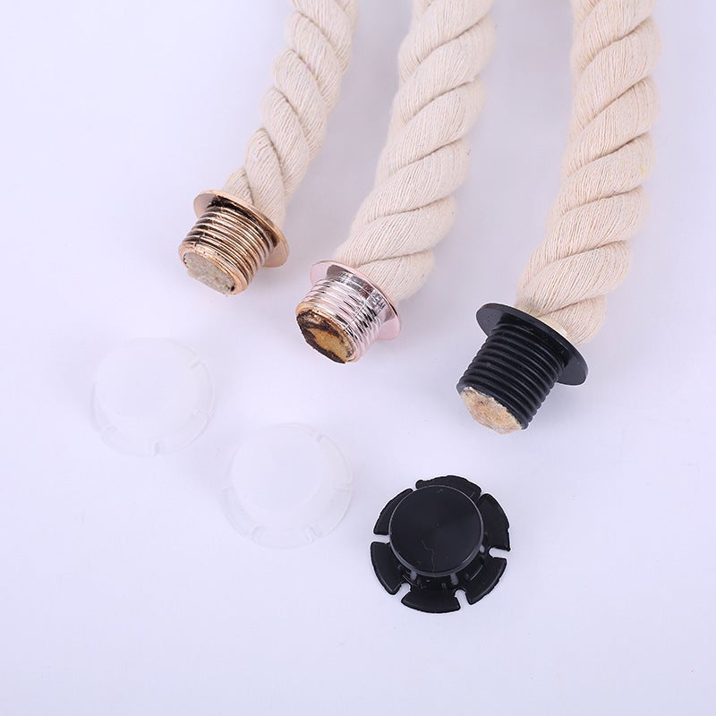 Factory Hemp Rope Portable Belt Soft And Hard Rope Bag Accessories Beach Bag Variety Diy Woven Hemp Rope Bag Buckle Accessories - Image 5