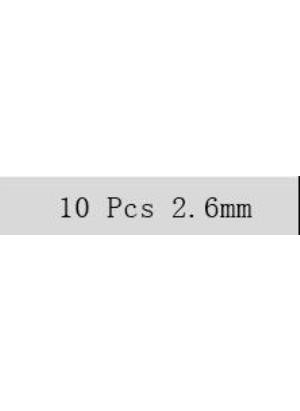 Profisher - Profi̇sher Pcb Micro Carbide Cnc Drill Bit Set of 10 2.60 mm Tungsten 18 Shank - Image 1