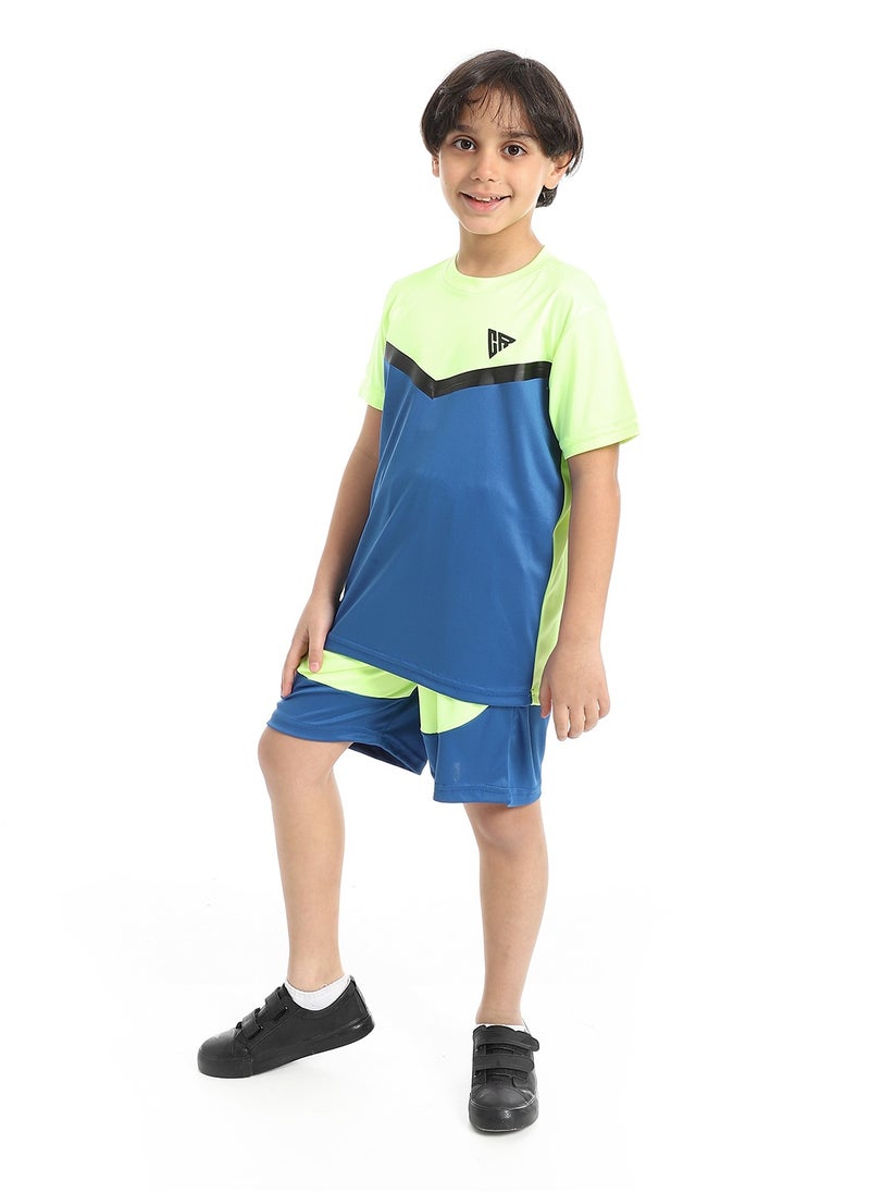 Caesar BoysSport T-Shirt With Short Set  - Image 2