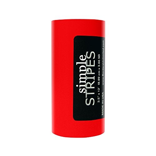 Borders Unlimited Red Simple Stripe - Image 2