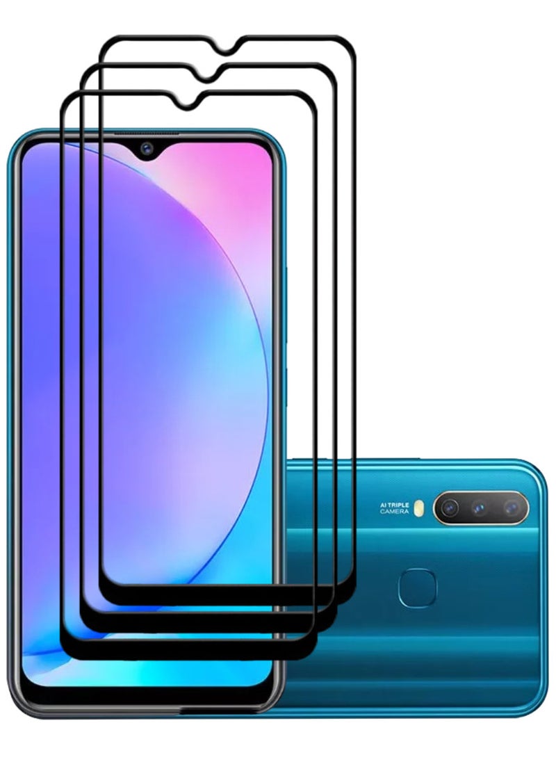 ACLIX 3 Pieces Antistatic ESD Dustproof Premium Quality High Definition Tempered Glass Screen Protector Designed For vivo Y17 - Image 1