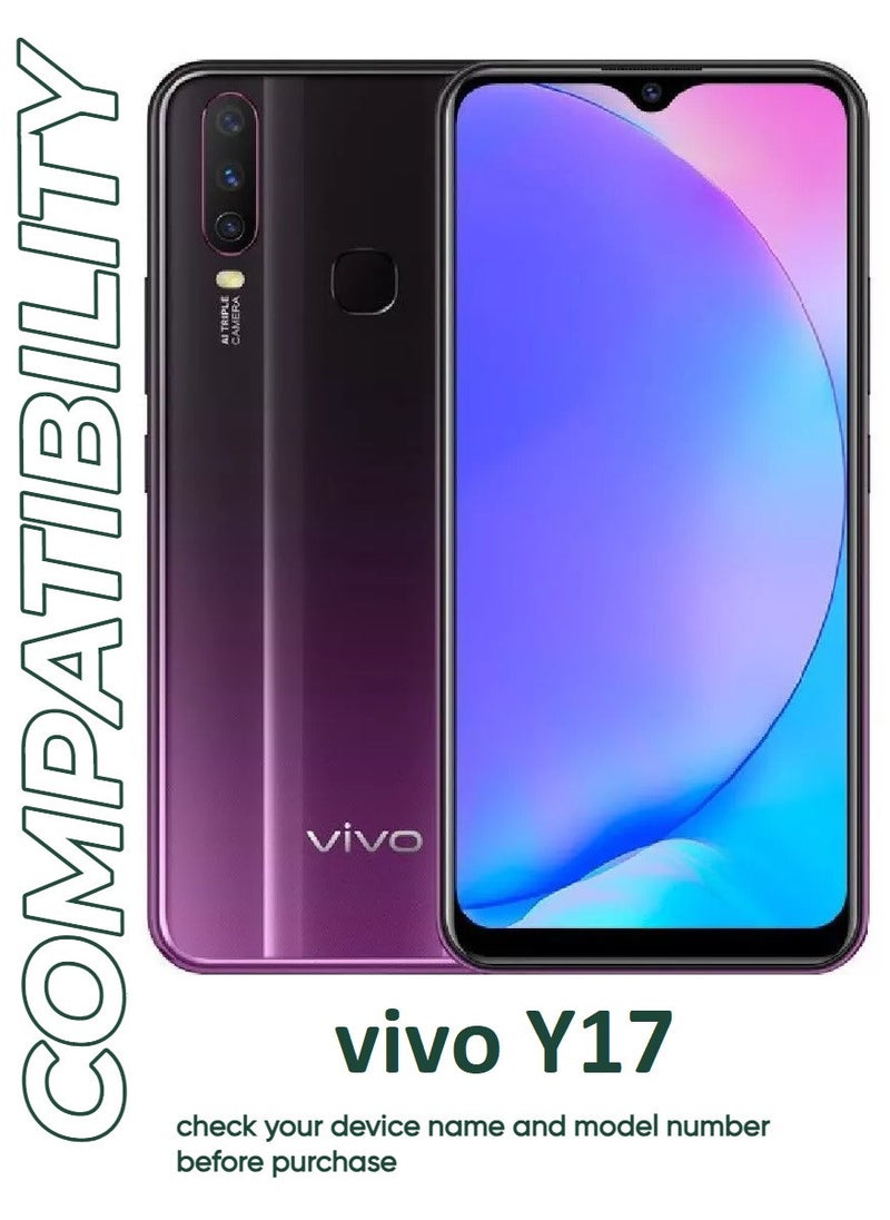 ACLIX 3 Pieces Antistatic ESD Dustproof Premium Quality High Definition Tempered Glass Screen Protector Designed For vivo Y17 - Image 3