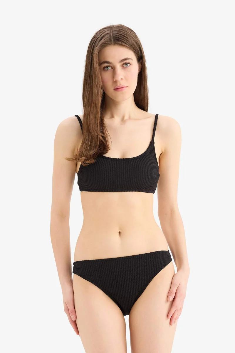 Defacto Fall in Love Regular Fit Crepe Bikini Bottom