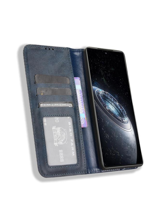 The Bros حافظة هاتف لإنفينكس GT 20 برو 5G X6871 مع مشبك مغناطيسي بتصميم جلدي عتيق - Image 4