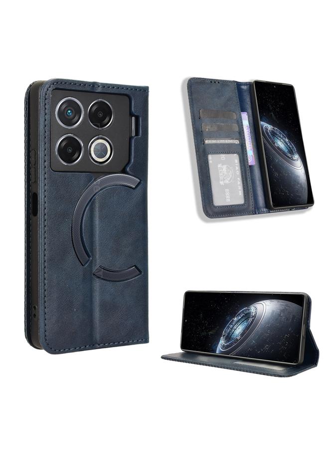 The Bros حافظة هاتف لإنفينكس GT 20 برو 5G X6871 مع مشبك مغناطيسي بتصميم جلدي عتيق - Image 1