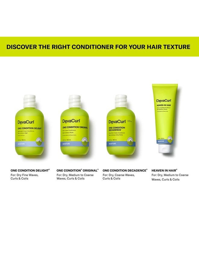 DevaCurl One Condition Decadence Ultra-Rich Cream Conditioner, Green Oasis, 12 fl. oz.  - Image 5