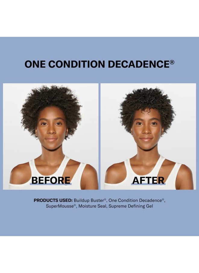 DevaCurl One Condition Decadence Ultra-Rich Cream Conditioner, Green Oasis, 12 fl. oz.  - Image 4