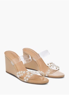 Celeste Womens Wedge Sandals With Slip On Closure Ramadan Collection  - Image 2