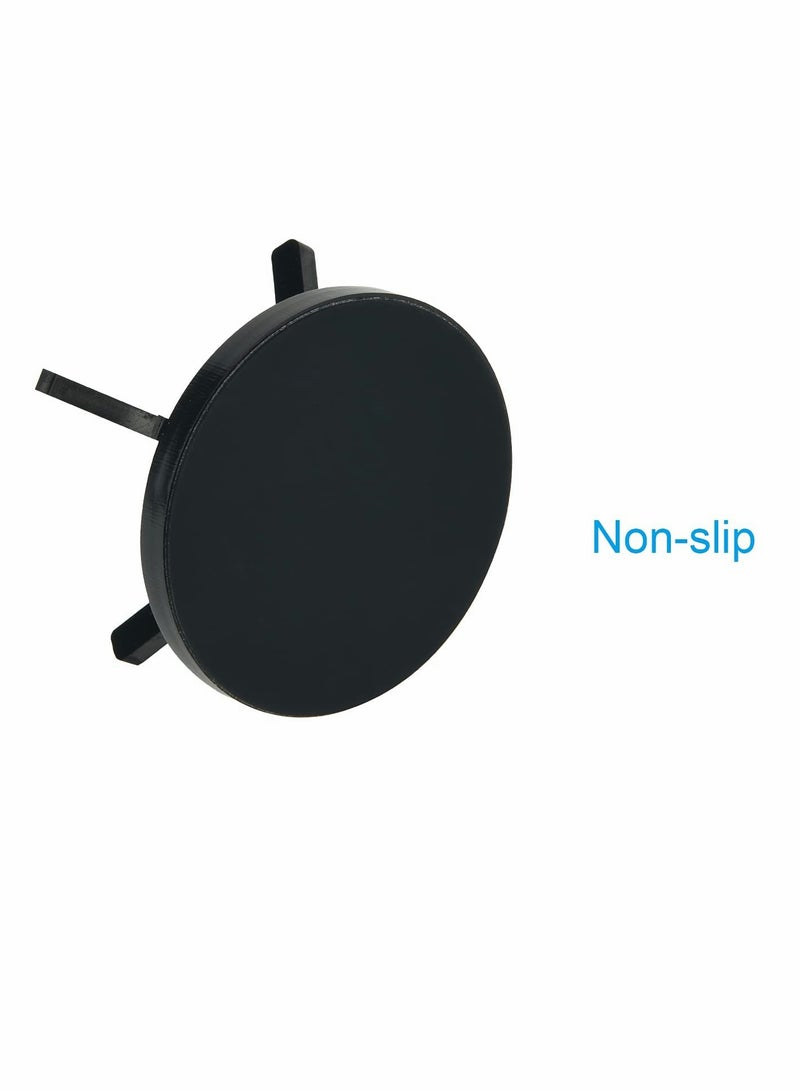 كاست ويف حامل كرات صغير من الأكريليك، رف عرض كرات رياضية، حامل عرض كرات البيسبول، حامل عرض كرات مع قطعتين من وسادات المطاط غير القابلة للانزلاق - Image 3