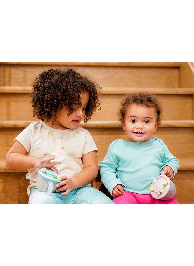 melii - Snack Container - Safe, Spill-Proof, and Playful Food Storage with Educational Beads for Babies, Toddlers, and Kids - BPA-Free & Versatile Snacking Solution - Image 1