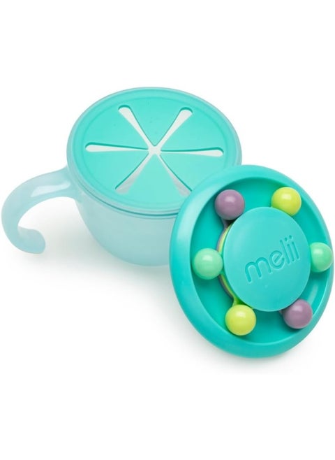 Snack Container - Safe, Spill-Proof, and Playful Food Storage with Educational Beads for Babies, Toddlers, and Kids - BPA-Free & Versatile Snacking Solution