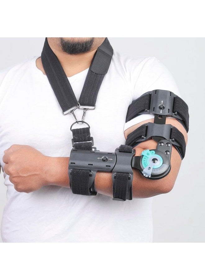 DYNA دعامة كوع دينا روم - حجم عالمي - دعم كوع نطاق الحركة (يسار) - Image 2