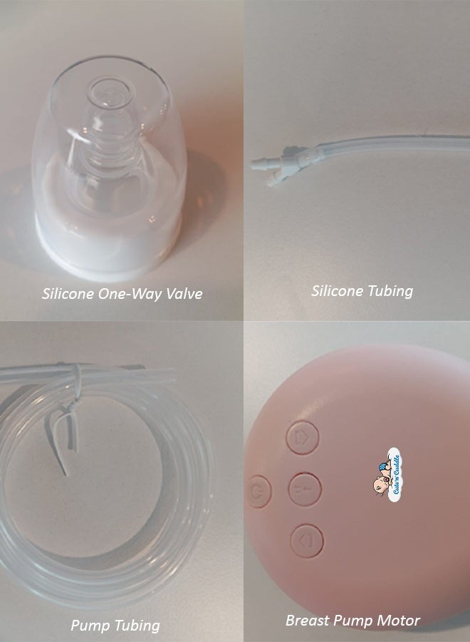 لطف وحضن فوط تغيير الحفاضات القابلة للاستخدام مرة واحدة من Cute 'n' Cuddle – عبوة 180 قطعة باللون الأزرق | مضخة ثدي كهربائية مزدوجة بدون استخدام اليدين – قابلة للارتداء، هادئة ومحمولة مع صندوق تخزين - Image 4