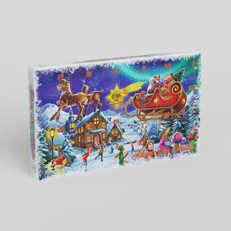Q WORKSHOP Advent Dice Calendar #04 by Q-Workshop  Dice Board Game - Image 1