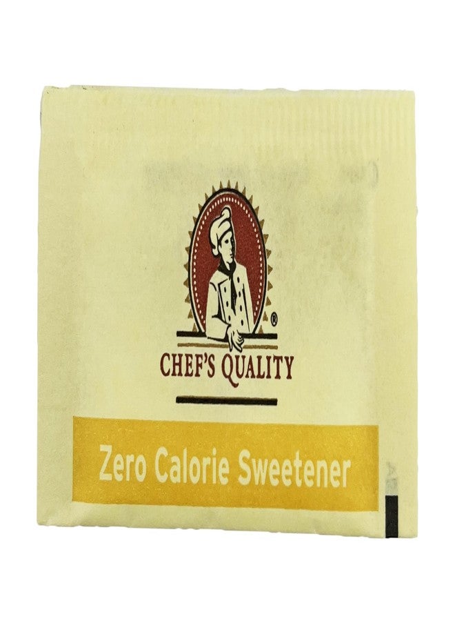 Chef's Quality Zero Calorie Sweetener, Sucarlose (Yellow), 1,000/1g packets - Image 2