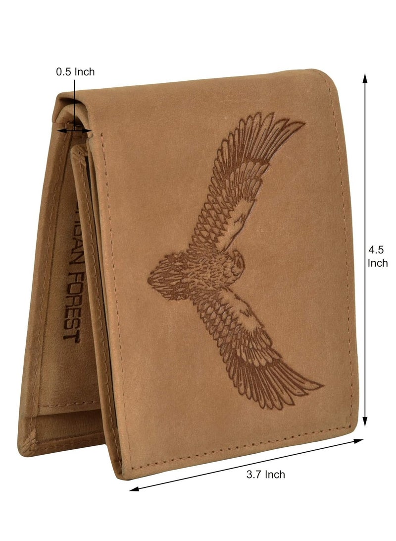 URBANFOREST URBAN FOREST Zeus Vintage Cognac Leather Wallet for Men - Image 2