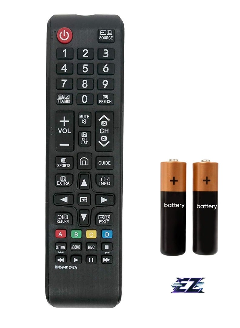 ELTRAZONE "New Remote Control BN59-01247A for Samsung Smart TV Models UE32K5500, UE32K5600, UE40K5500, UE40K5510, UE40K5600, UE49KS9000, UE55KS9000, UE65KS9000, UN60KS9000, UN65KS8000FXZA – Includes Battery" - Image 1