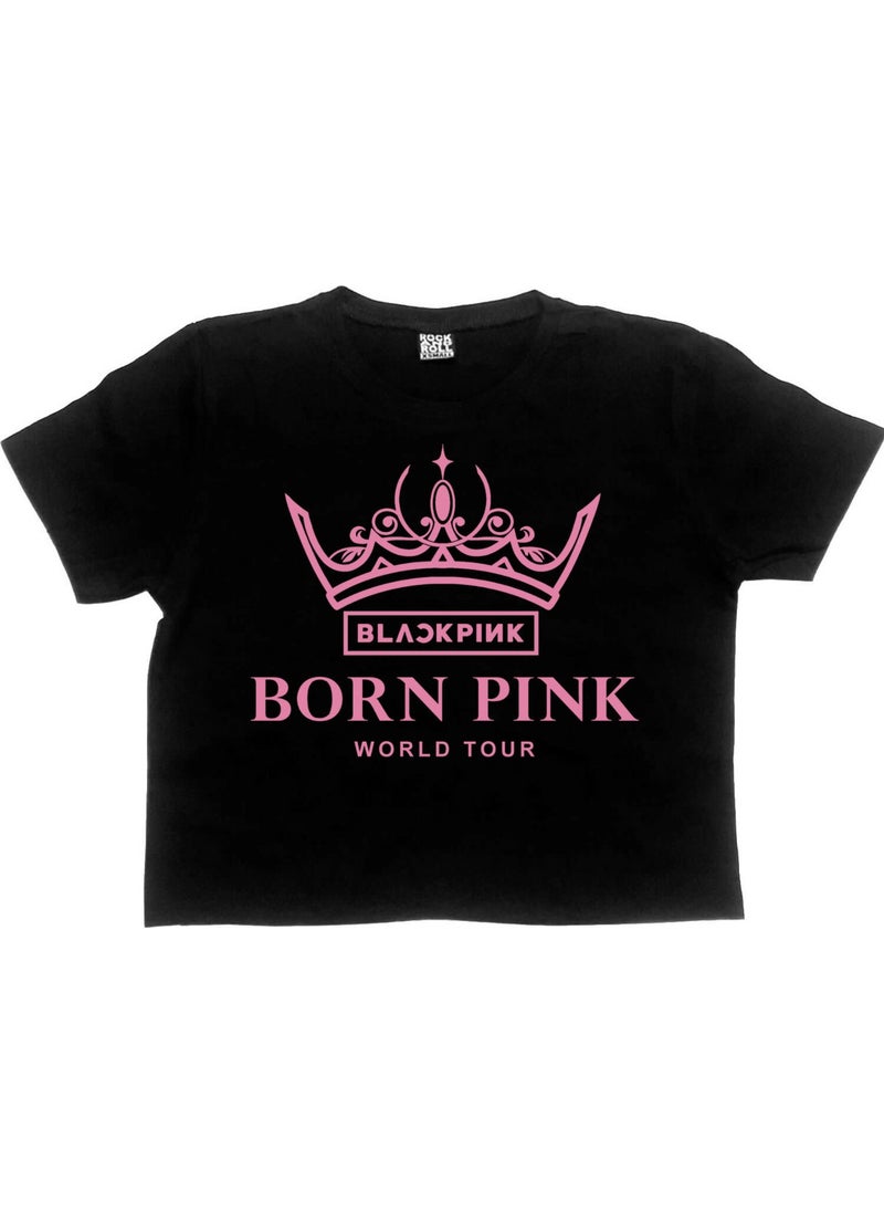 Blackpink Tour Black Crop Top Women's T-Shirt - pzsku/Z5783C5980D809E19DDD3Z/45/_/1725790930/11cd3c07-d929-4e8d-b8ed-1e1cf95cc3b6